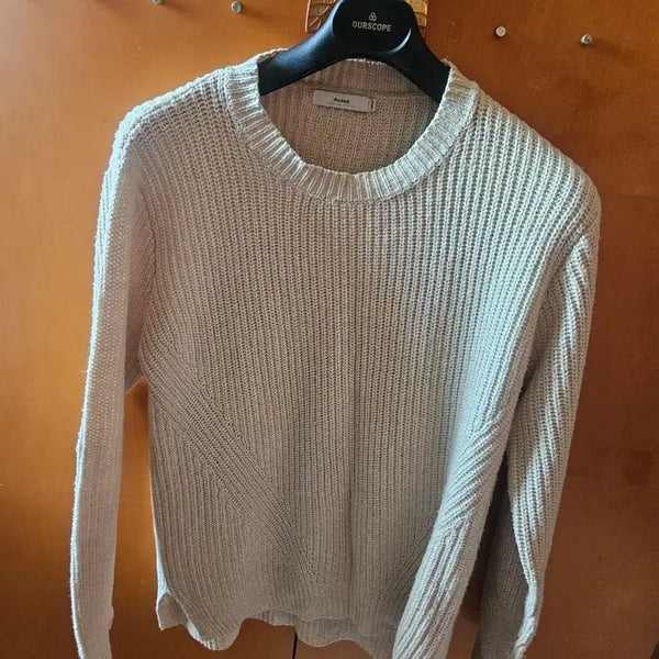[BUNJANG] Ivory Knit Sweater (L) / 아이보리 니트 L