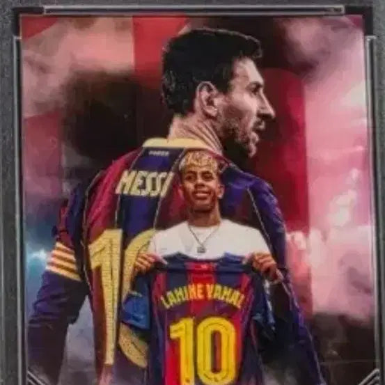 [BUNJANG] Topps Now Lamine Yamal FC Barcelona Card PSA 10 / 2025 탑스 나우 라민야말 메시 psa10