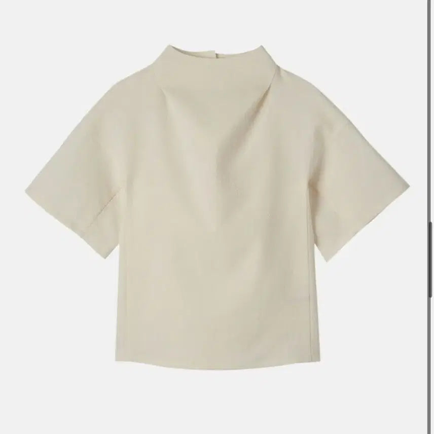 [BUNJANG] LFM Rex Finger Marce Half Neck Blouse Off-White / LFM  렉스핑거마르쉐 Half neck blouse(얼바닉30 le17