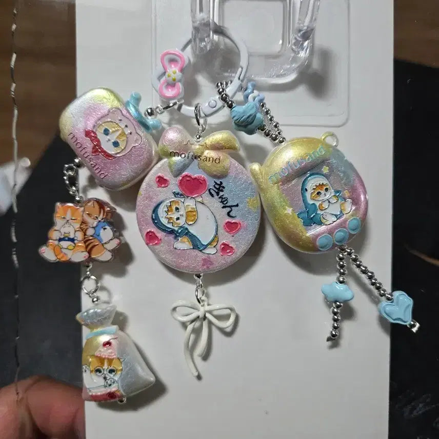 [BUNJANG] Handmade Morp Sand Cat Charm / [핸드메이드] 모프샌드 고양이키링