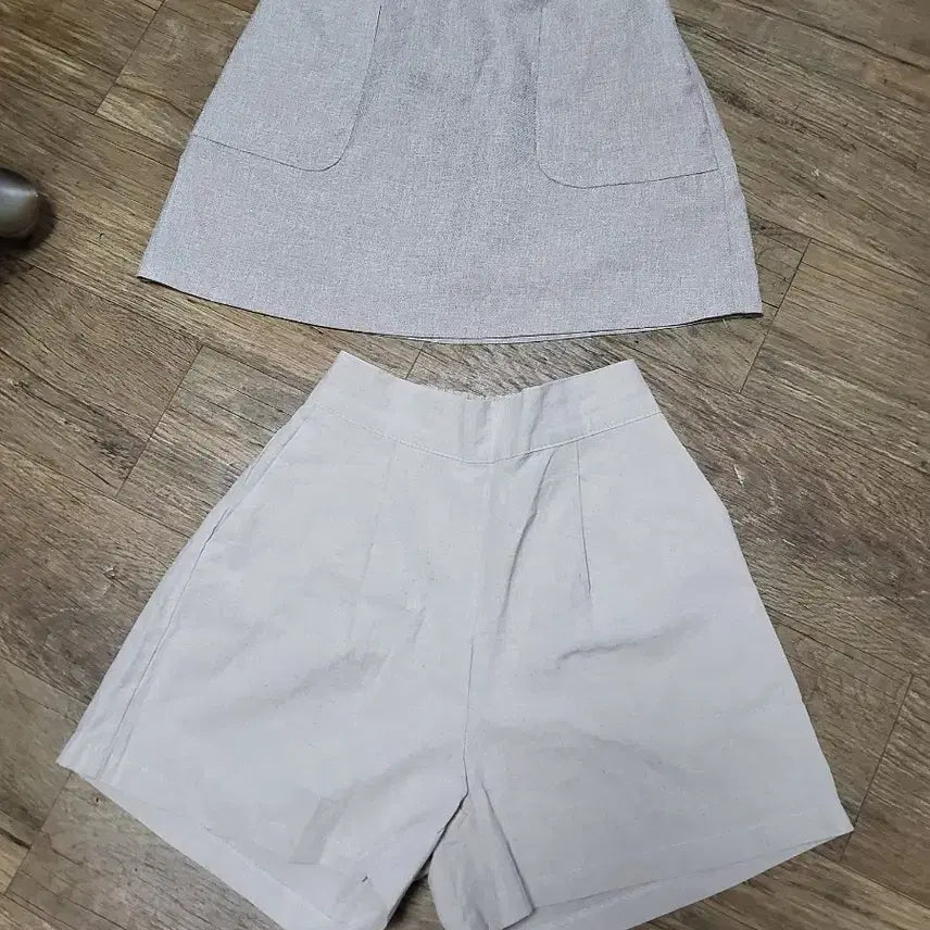 [BUNJANG] Linen Shorts and Mini Skirt Bundle Set (Size S) / 린넨 숏팬츠 미니스커트 2장 일괄 F(S)