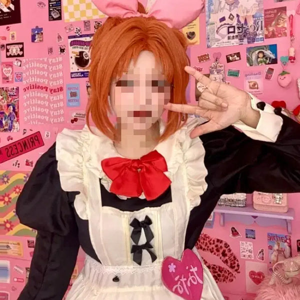 [BUNJANG] Avenana Cosplay Costume Set with Wig / 아베나나 코스프레 옷+가발 세트