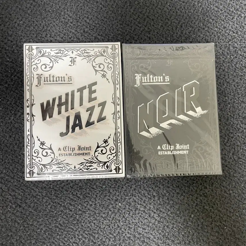 [BUNJANG] Dan & Dave Full Tone Clip Point White Black Deck / 댄앤데이브 플톤 클립 포인트 화이트 블랙