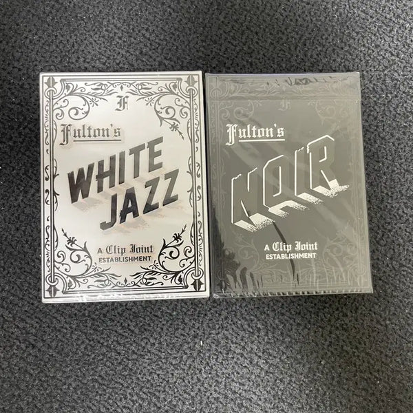 [BUNJANG] Dan & Dave Full Tone Clip Point White Black Deck / 댄앤데이브 플톤 클립 포인트 화이트 블랙