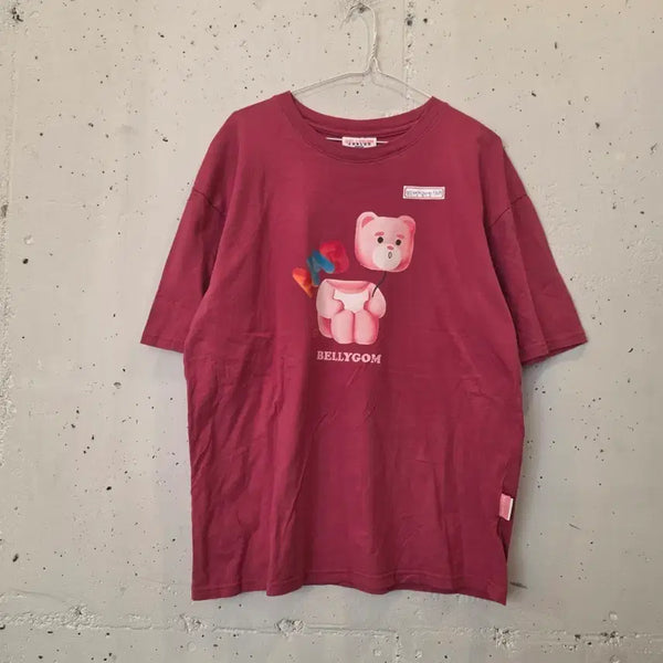 [BUNJANG] Ambler x Bellygom Collaboration Short Sleeve T-Shirt L / 앰블러 벨리곰 반팔티 L