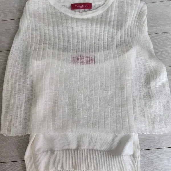 [BUNJANG] Tweedia Cape Knit Ivory / 트위디아 케이프니트