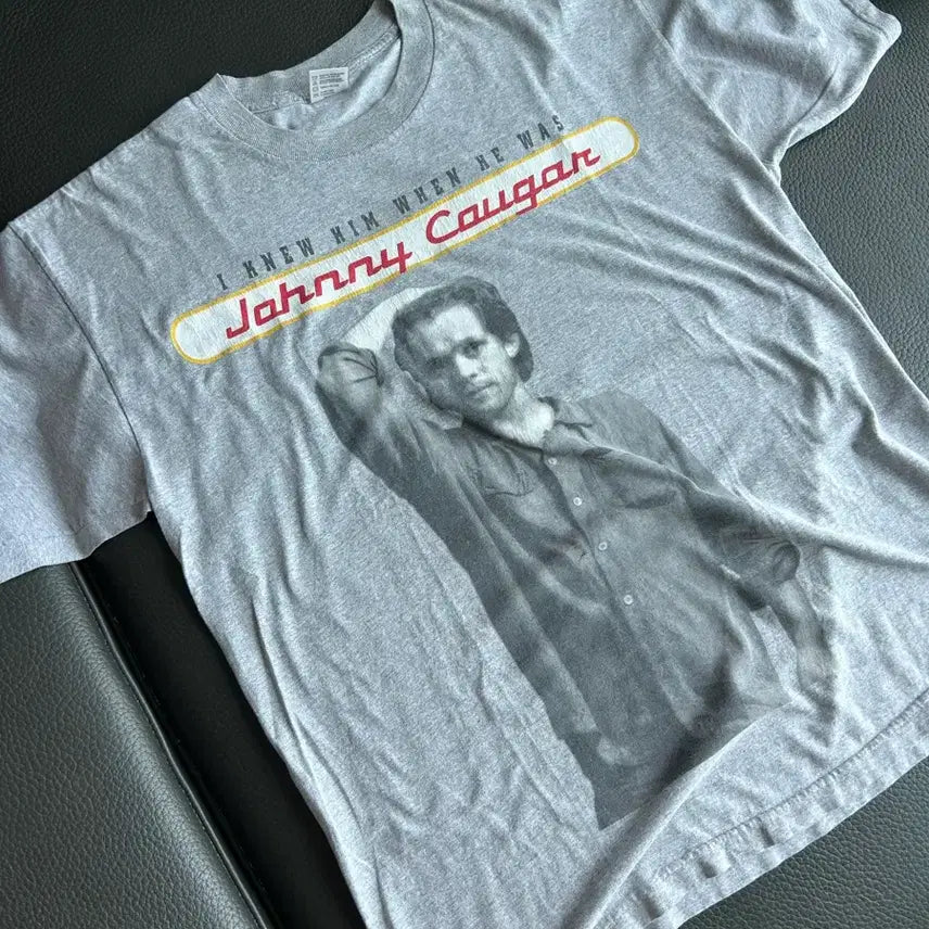 [BUNJANG] 90s-00s Johnny Cougar Vintage T-Shirt / 90~00s USA Johnny Cougar 빈티지 티셔츠