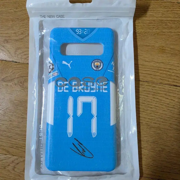 [BUNJANG] Manchester City De Bruyne Galaxy S10 Case (21-22 Season) / 21-22 맨시티 더브라위너 S10 케이스 급처(상세내용 설명문참고)