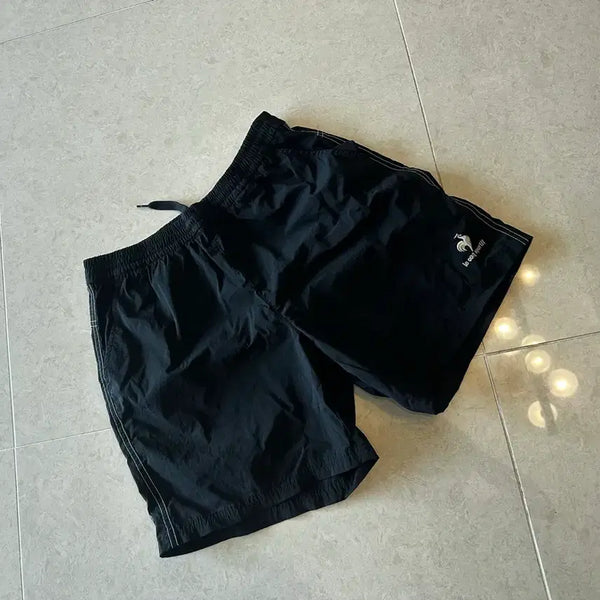 [BUNJANG] Le Coq Sportif Shorts Black / 르꼬끄 스포르티브 반바지 블랙