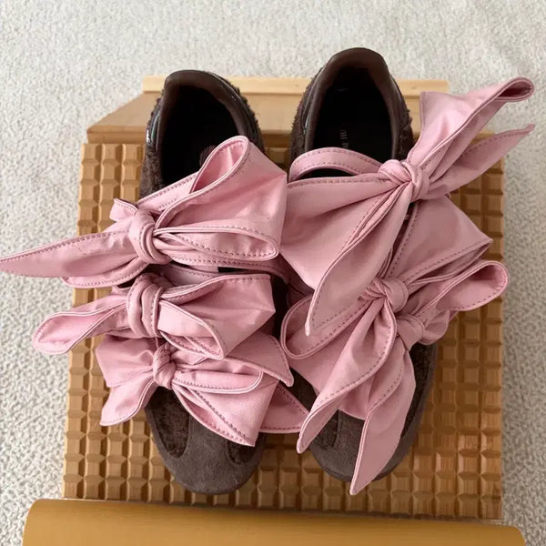 [BUNJANG] Adidas Caroline Hu J Q4290 Brown Pink Sneakers / 새상품) 230 아디다스 캐롤라인 후 J Q4290 브라운핑크