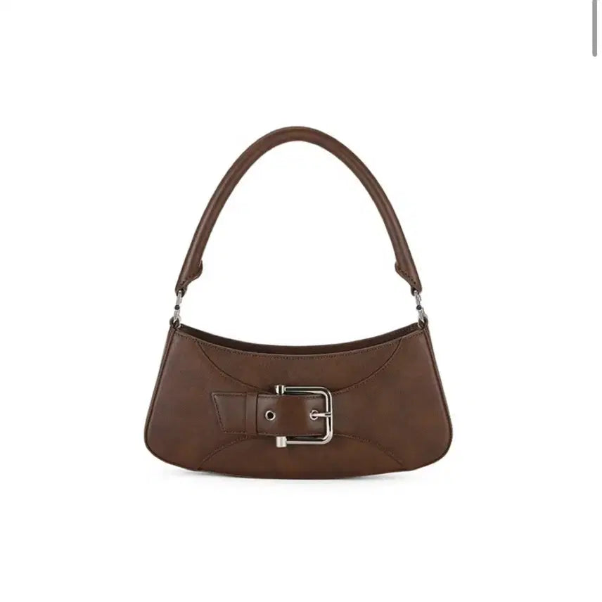 [BUNJANG] Osoi Belted Brocle Hobo Bag Cognac Brown / 오소이 벨티드 브로클 호보 백 코냑 브라운 BELTED BROCLE