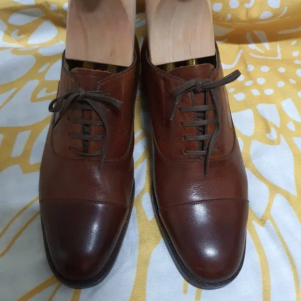 [BUNJANG] NAMU Brown Oxford Shoes 250 / NAMU 브라운 옥스포드 구두 250