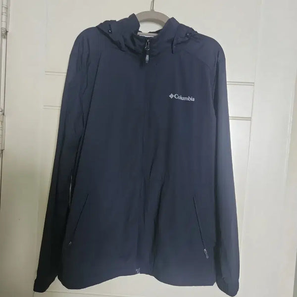 [BUNJANG] Columbia Navy Windbreaker Jacket L / 컬럼비아 바람막이 자켓 네이비