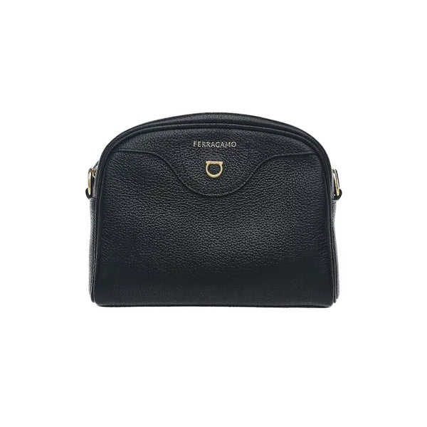 [BUNJANG] Salvatore Ferragamo Gancini Travel Camera Bag Black / 페라가모 간치니 트래블 카메라백