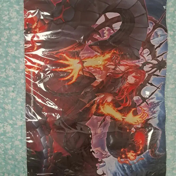 [BUNJANG] Yu-Gi-Oh! AGF Flame Ghost Play Mat / 유희왕 agf 화염의 구희 플레이 매트