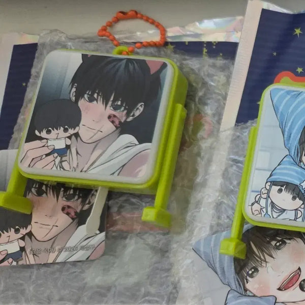 [BUNJANG] Sparkles Taiwan Limited Black Horse Light Keyring / 스파클즈 대만 한정 키링 검은목마