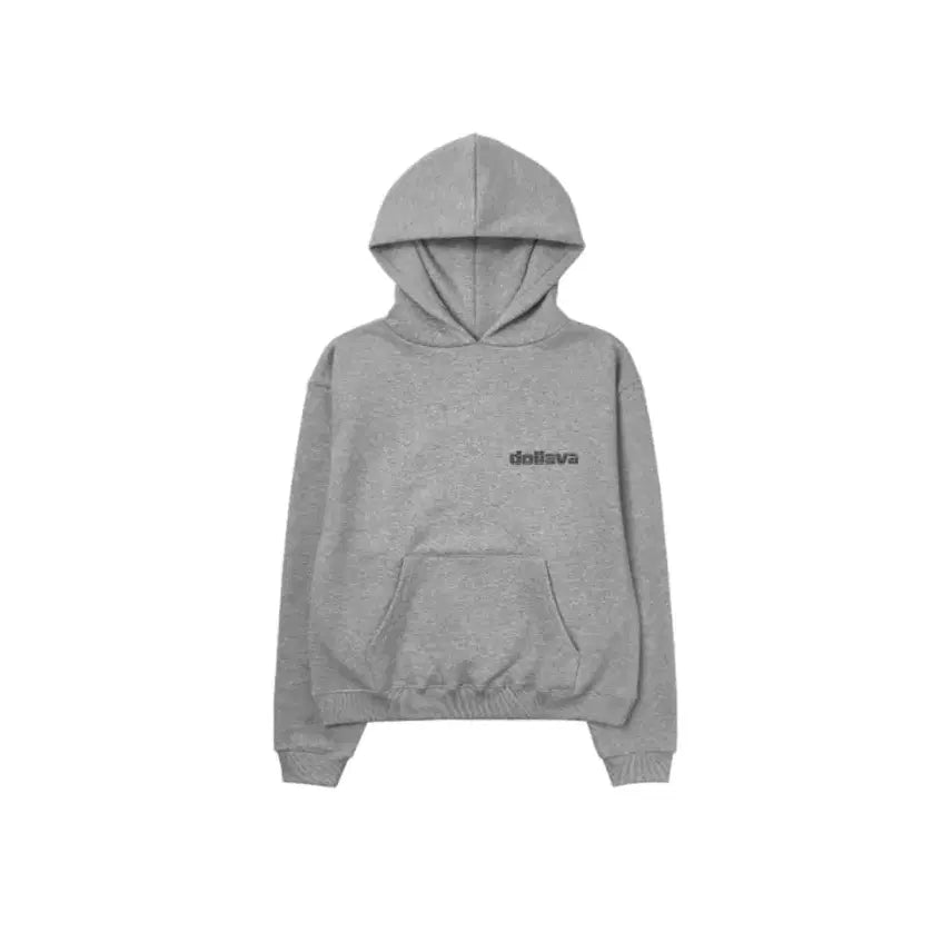 [BUNJANG] Dollava Gray Hoodie M / 돌라바 후드티 그레이 m
