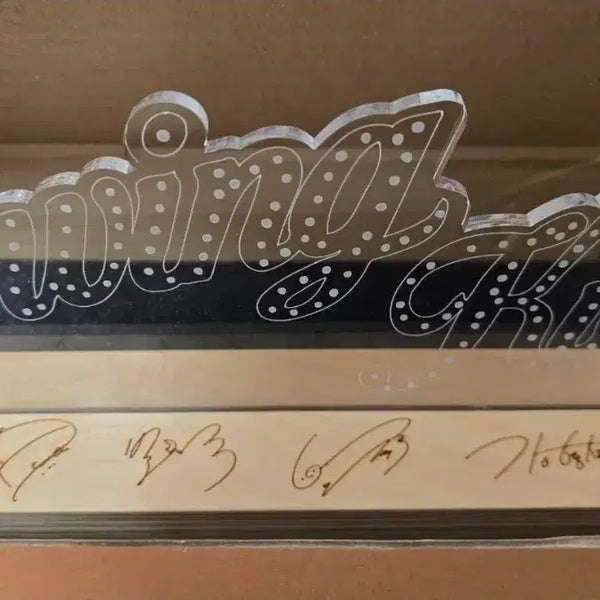 [BUNJANG] EXO D.O. Do Kyung Soo Swing Kids Limited Edition Signed LED Mood Lamp / 엑소 디오 도경수 스윙키즈 한정판 사인 LED 무드등 굿즈