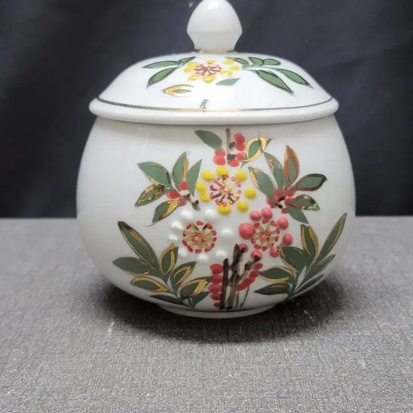 [BUNJANG] White Porcelain Celadon Flower Box / 백자 화문합 도자기
