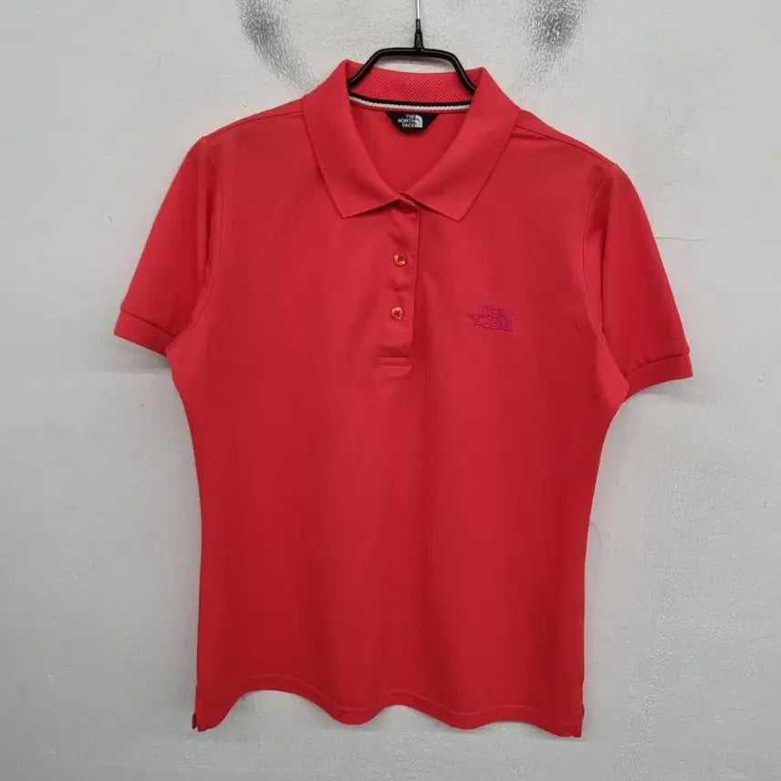 [BUNJANG] The North Face Women's Short Sleeve Polo Shirt Size 66 / [여성66 size] 노스페이스 반팔 카라티