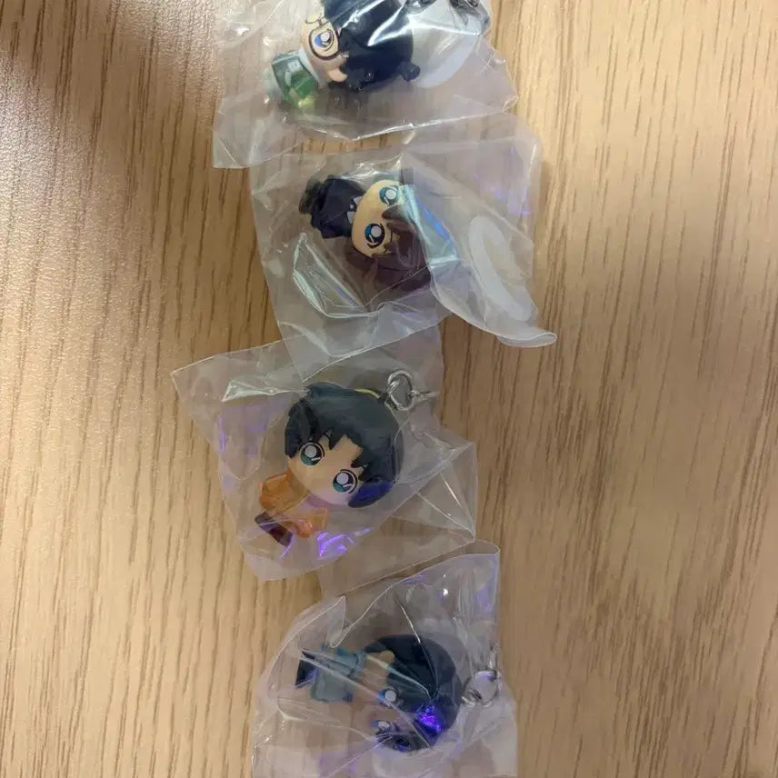 [BUNJANG] Detective Conan Figure Keyring Set (4 Types) / 명탐정 코난 피규어 키링 4종 세트