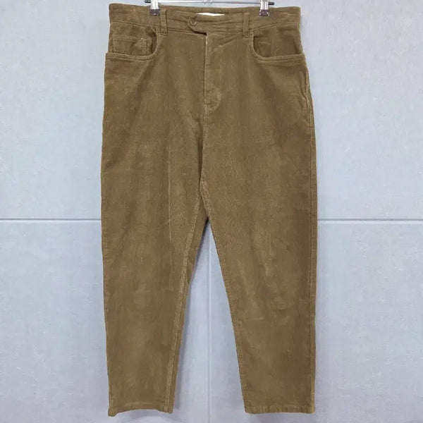 [BUNJANG] Epigram Khaki Brown Corduroy Pants / epigram(에피그램) 카키 브라운 코듀로이 팬츠