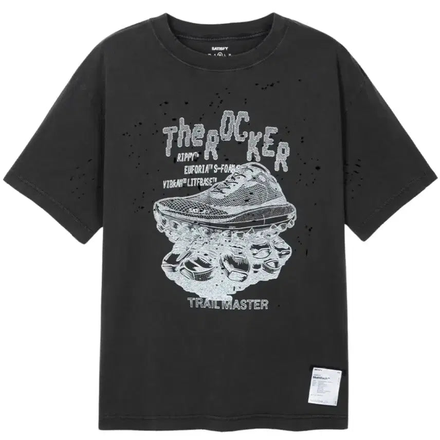 [BUNJANG] Satisfy Mostech The Locker T-shirt M / [M]새상품 새티스파이 모스테크 더라커 반팔