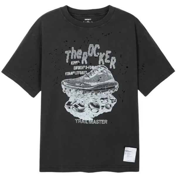 [BUNJANG] Satisfy Mostech The Locker T-shirt M / [M]새상품 새티스파이 모스테크 더라커 반팔