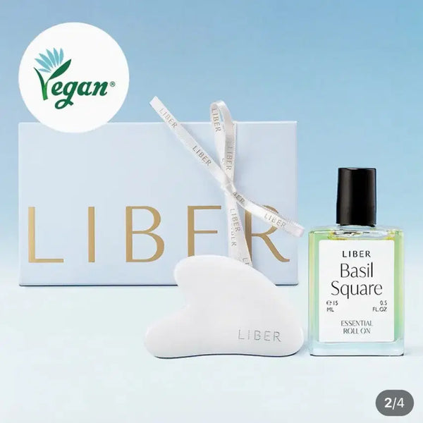 [BUNJANG] Liber Aroma Oil & Gua Sha Set / 리베르 아로마오일&괄사 세트
