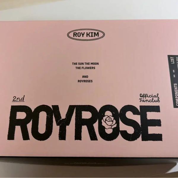 [BUNJANG] Roy Kim Royoterz Official Fan Kit Season 2 / 로이킴 로이로제 2기 공식 팬키트