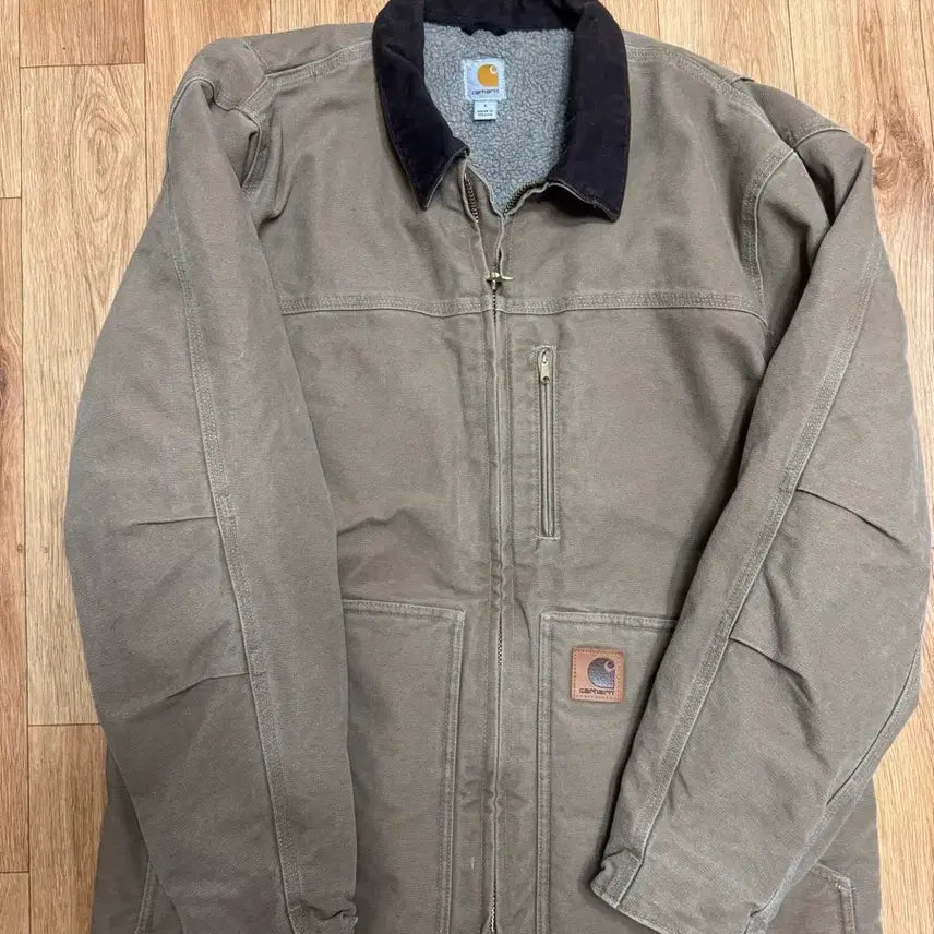 [BUNJANG] Carhartt Detroit Jacket Brown L / 칼하트 디트로이드 자켓 브라운 L