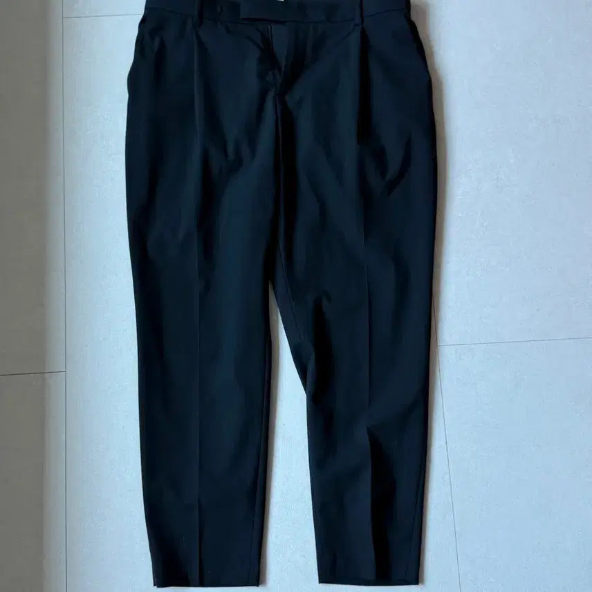 [BUNJANG] Noir SS Cropped Slacks Black / 노이어 ss 크롭 슬랙스 52 블랙