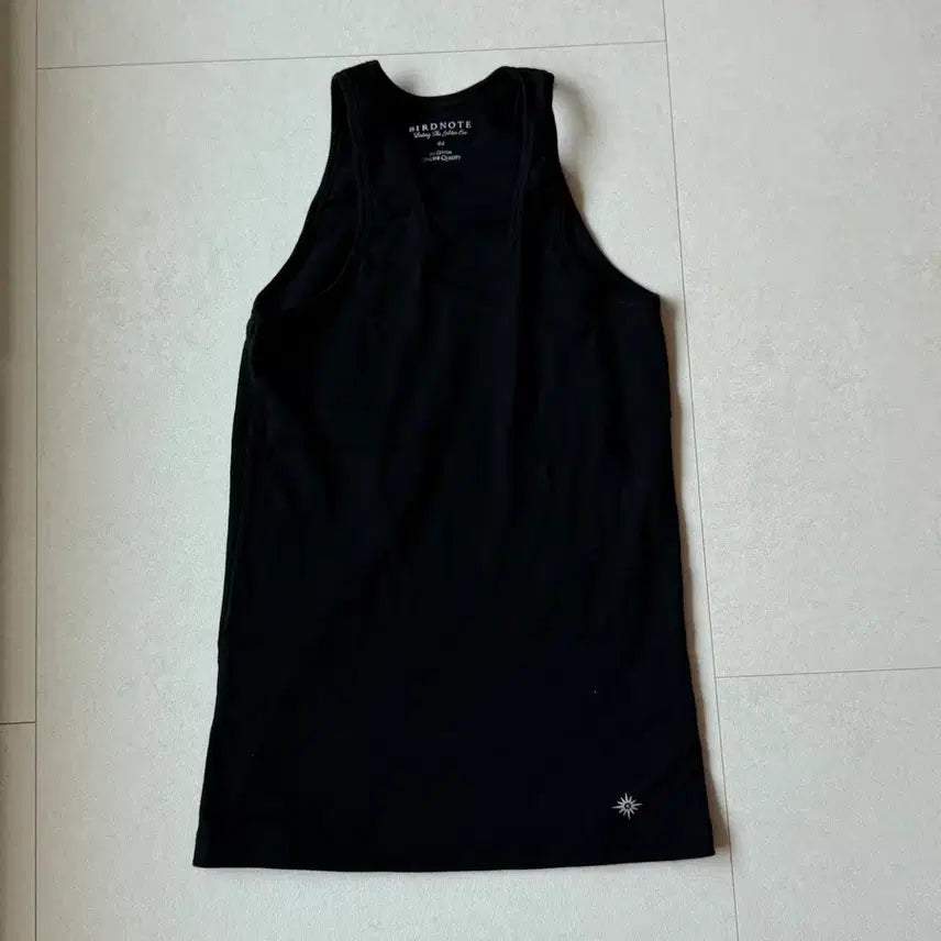 [BUNJANG] Bird Note Sleeveless Black / 버드노트 슬리브리스 블랙 44 슬리브리스 실착0회
