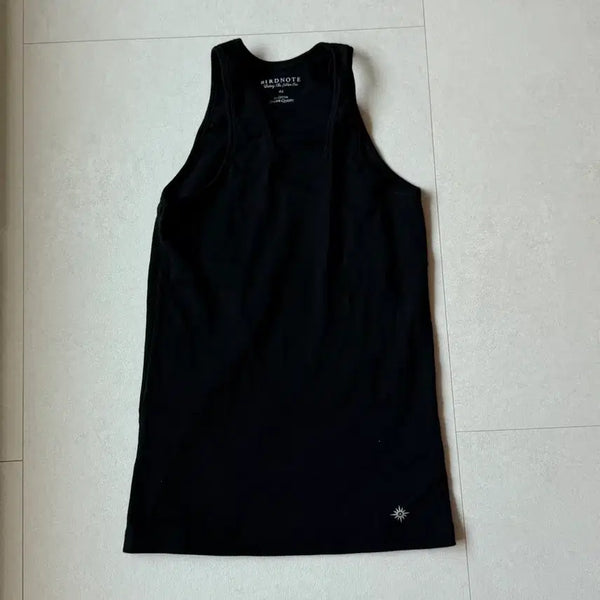 [BUNJANG] Bird Note Sleeveless Black / 버드노트 슬리브리스 블랙 44 슬리브리스 실착0회