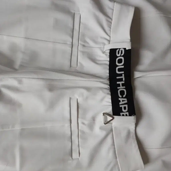 [BUNJANG] Southcape Golf Wide Pants White / 골프사케와이드바지