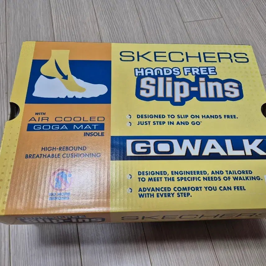 [BUNJANG] Skechers GoWalk Max Cushioning Hyper Burst Slip-Ins 230 / 스케쳐스 고워크 맥스쿠셔닝 하이퍼 버스트 슬닙인스 230 m