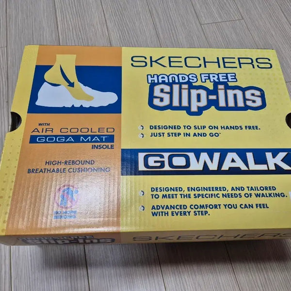 [BUNJANG] Skechers GoWalk Max Cushioning Hyper Burst Slip-Ins 230 / 스케쳐스 고워크 맥스쿠셔닝 하이퍼 버스트 슬닙인스 230 m
