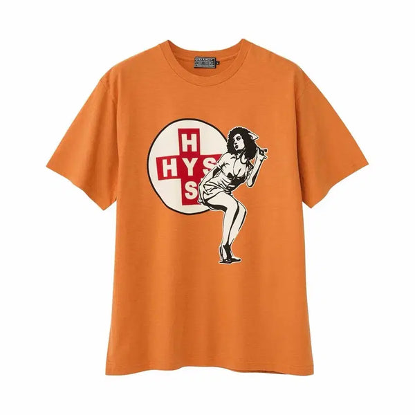 [BUNJANG] Hysteric Glamour Hysteric Nurse T-Shirt Orange / 히스테릭글래머 히스테릭 널스 티셔츠 오렌지