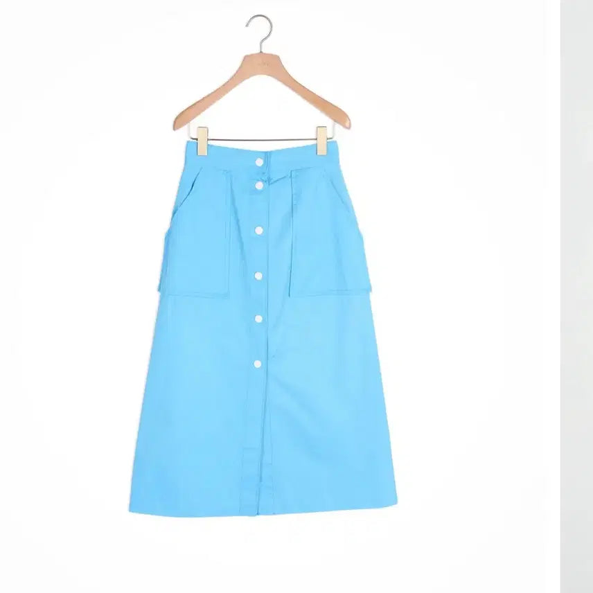 [BUNJANG] Sandro Button Long Skirt / 산드로 버튼 롱스커트