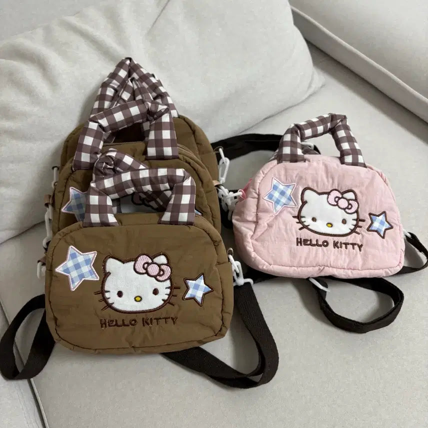 [BUNJANG] Hello Kitty Mini Crossbody Shoulder Tote Bag / 새상품 키티 미니 크로스백 숄더백 토트백가방