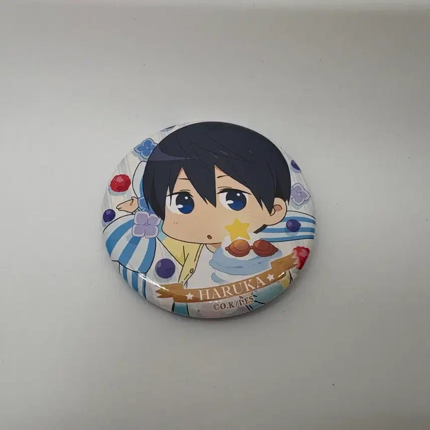 [BUNJANG] Free! Nanase Haruka Birthday Exclusive Can Badge / 프리! free! 나나세 하루카 생일 특전 캔뱃지