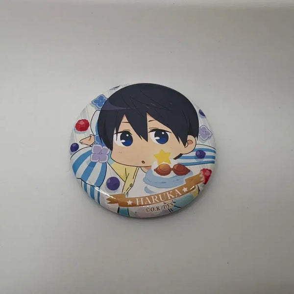 [BUNJANG] Free! Nanase Haruka Birthday Exclusive Can Badge / 프리! free! 나나세 하루카 생일 특전 캔뱃지