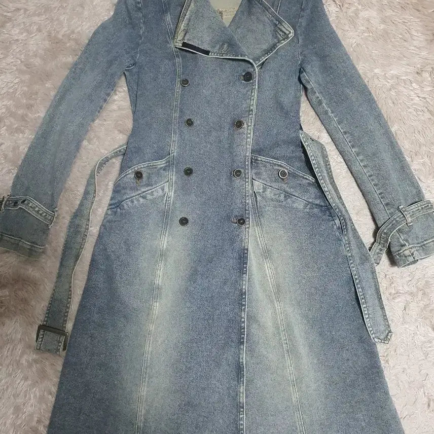 [BUNJANG] Vintage Denim Jacket Size 55 / 빈티지 원피스 청자켓 상태 굿 사이즈 55