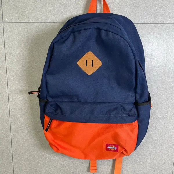 [BUNJANG] Dickies Backpack Navy/Orange / 디키즈 백팩 네이비/오렌지