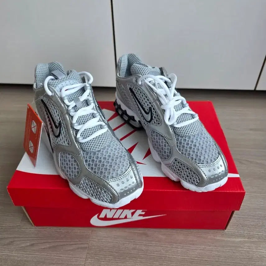 [BUNJANG] Nike Air Zoom Spiridon Cage 2 Metallic Silver / [260] 나이키 에어 줌 스피리돈 케이지 2 메탈릭 실버
