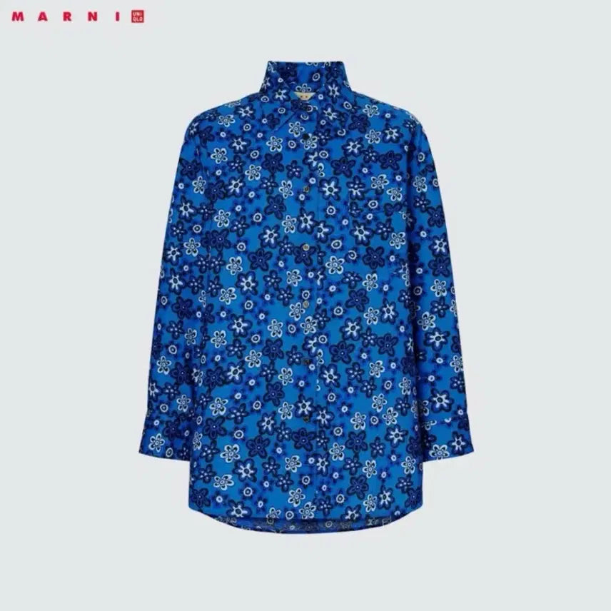 [BUNJANG] Uniqlo x MARNI Oversized Shirt S / 유니클로 마르니 오버사이즈 셔츠 S