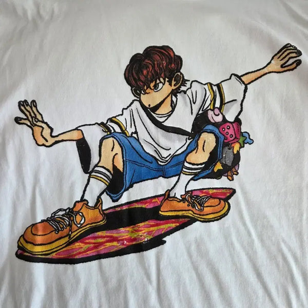 [BUNJANG] Sakura Surf T-Shirt (Size M) / 사쿠야 서프 티셔츠 (M사이즈)