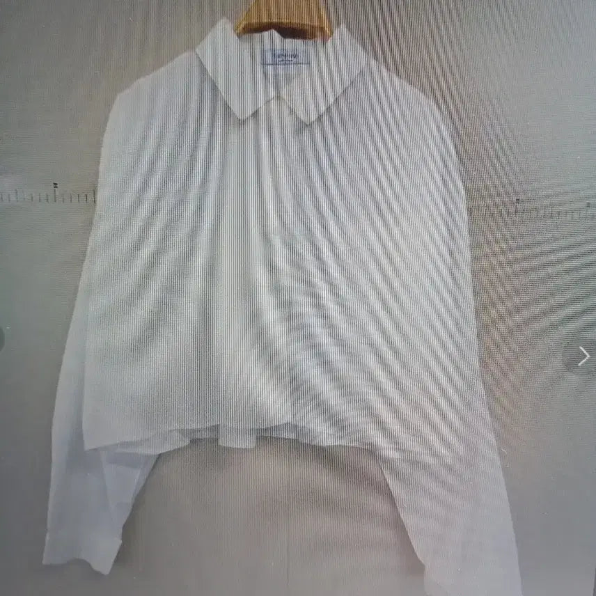 [BUNJANG] TRMMING Cropped White Shirt / TRMMING 크롭 화이트 셔츠 2시간특가
