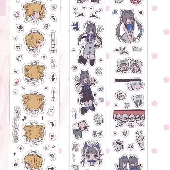 [BUNJANG] Kim Bulok Kiss Cut Sticker Set / 김부록씨 키스컷 2종 1패턴씩