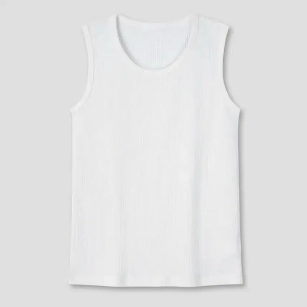 [BUNJANG] DIVEIN Sleeveless Uniform Top White Size 1 / 다이브인 유니폼 슬리브리스